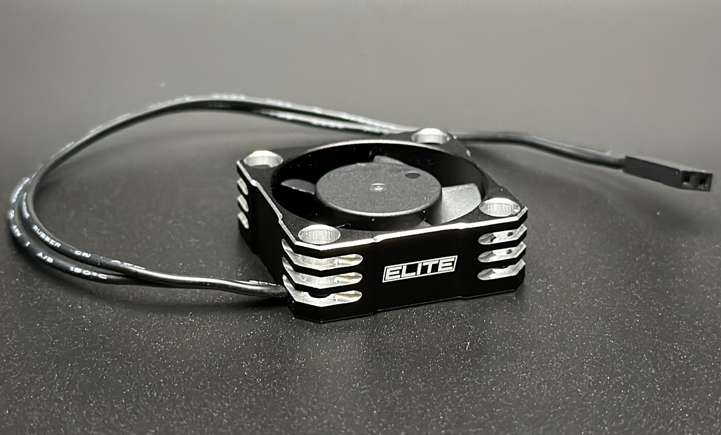 ELITE ALUMINUM 30X30MM FAN SILVER/BLACK